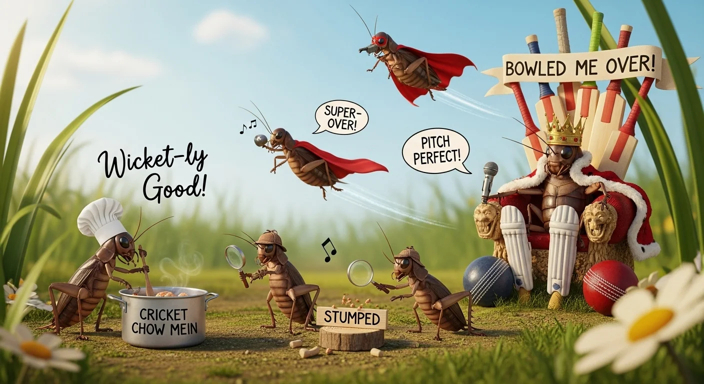 Cricket Puns
