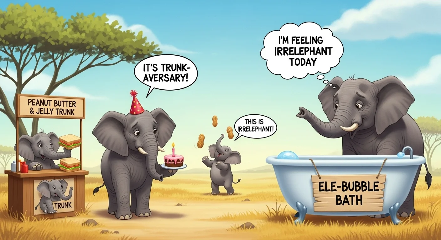 Elephant Puns