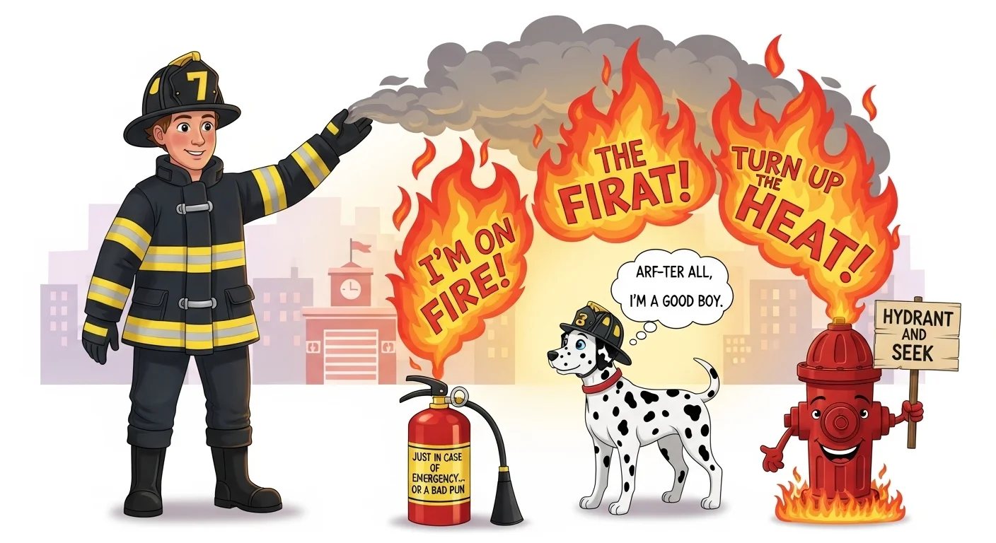 Firefighter Puns