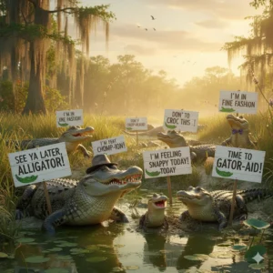 alligator puns