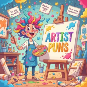 artist puns