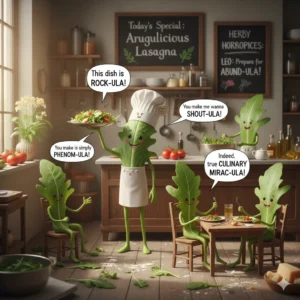 arugula puns