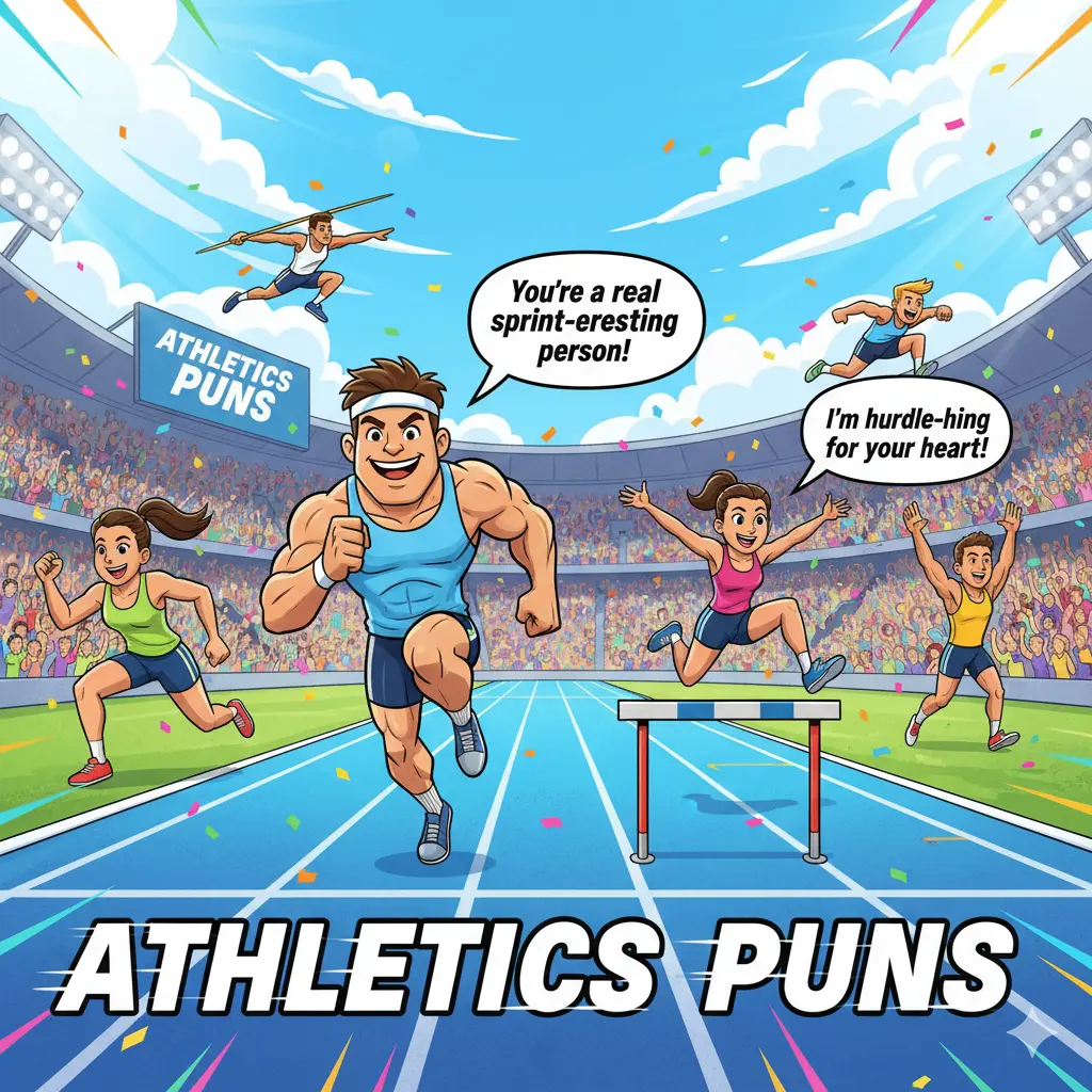 athletics puns