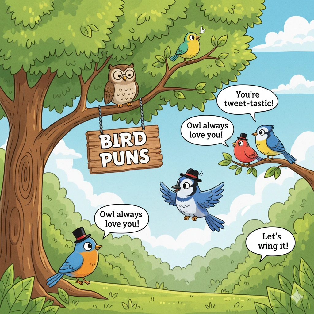 bird puns