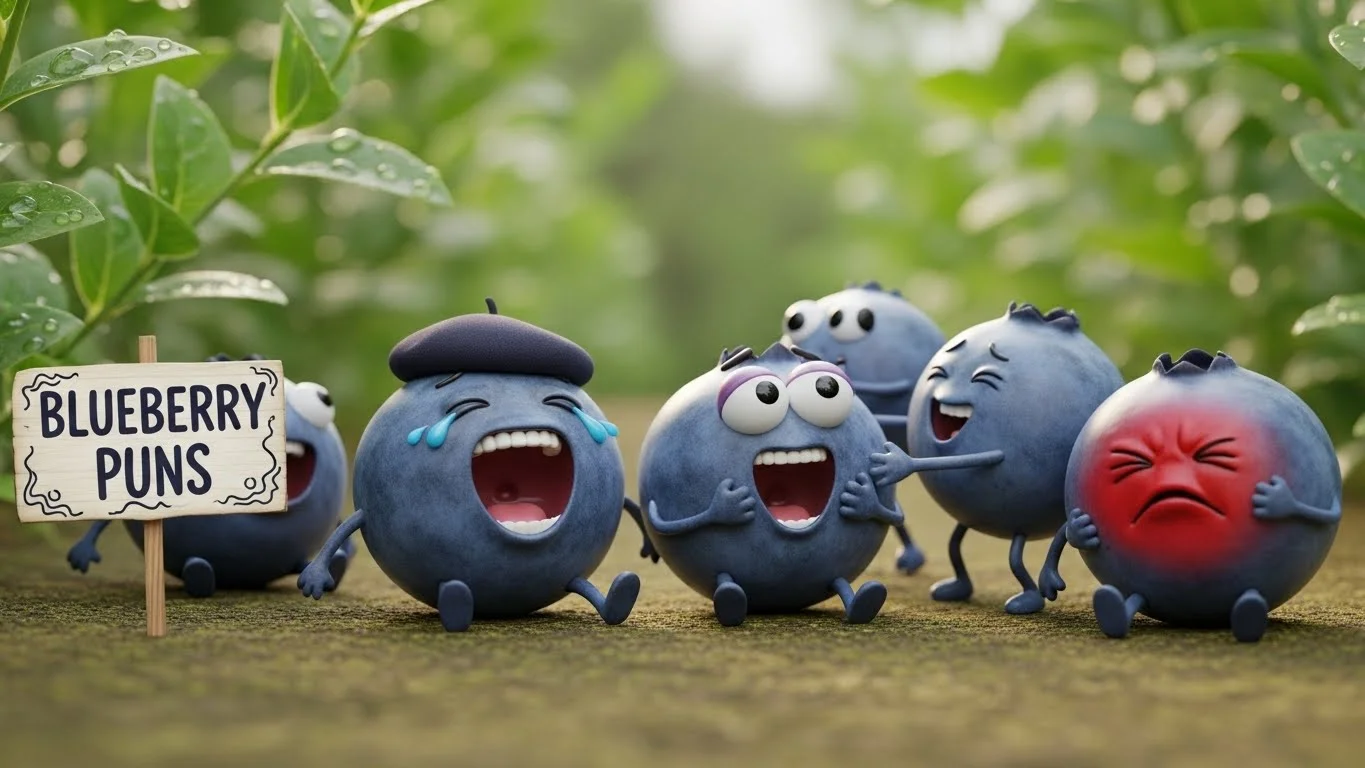 blueberry puns