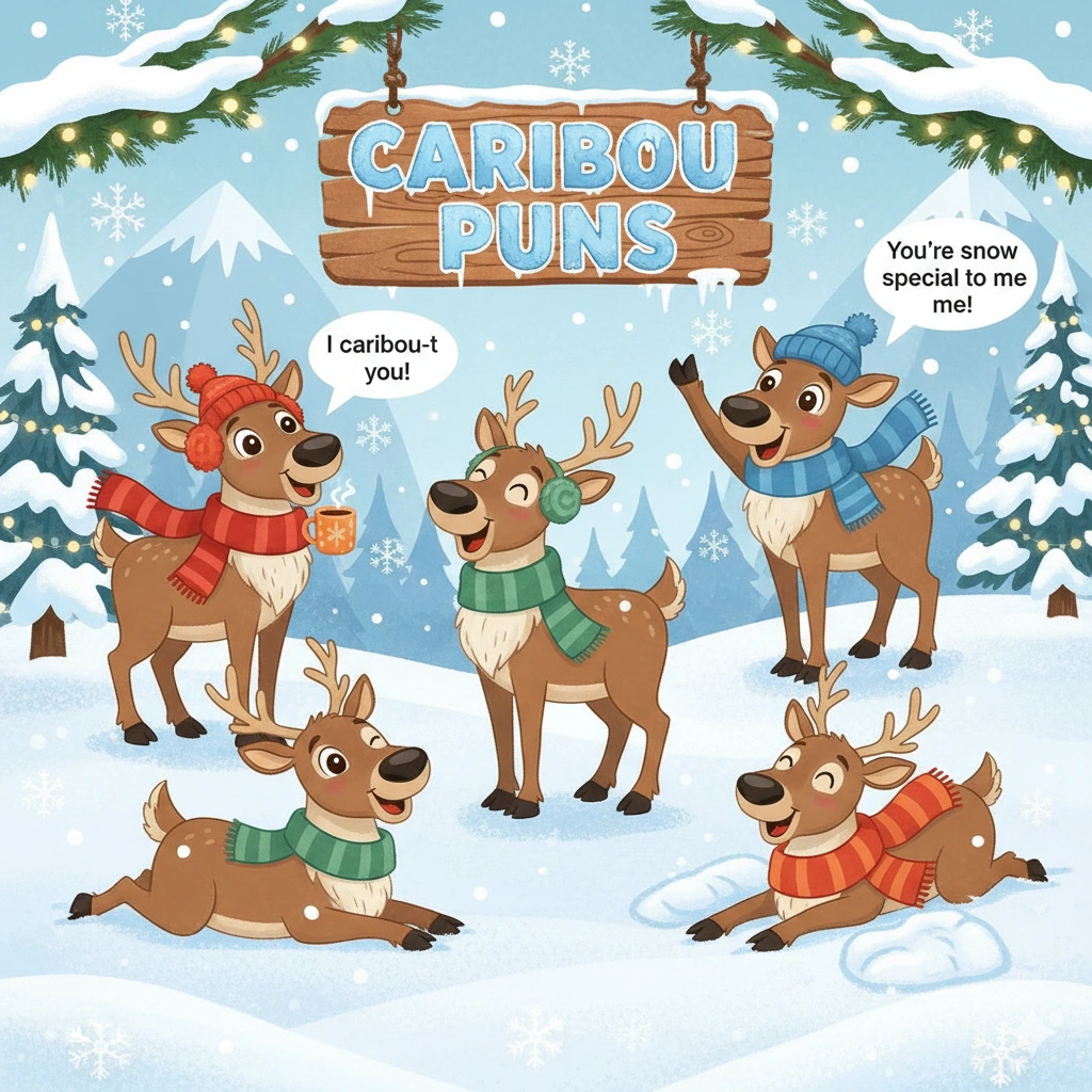 Caribou Puns for Nature