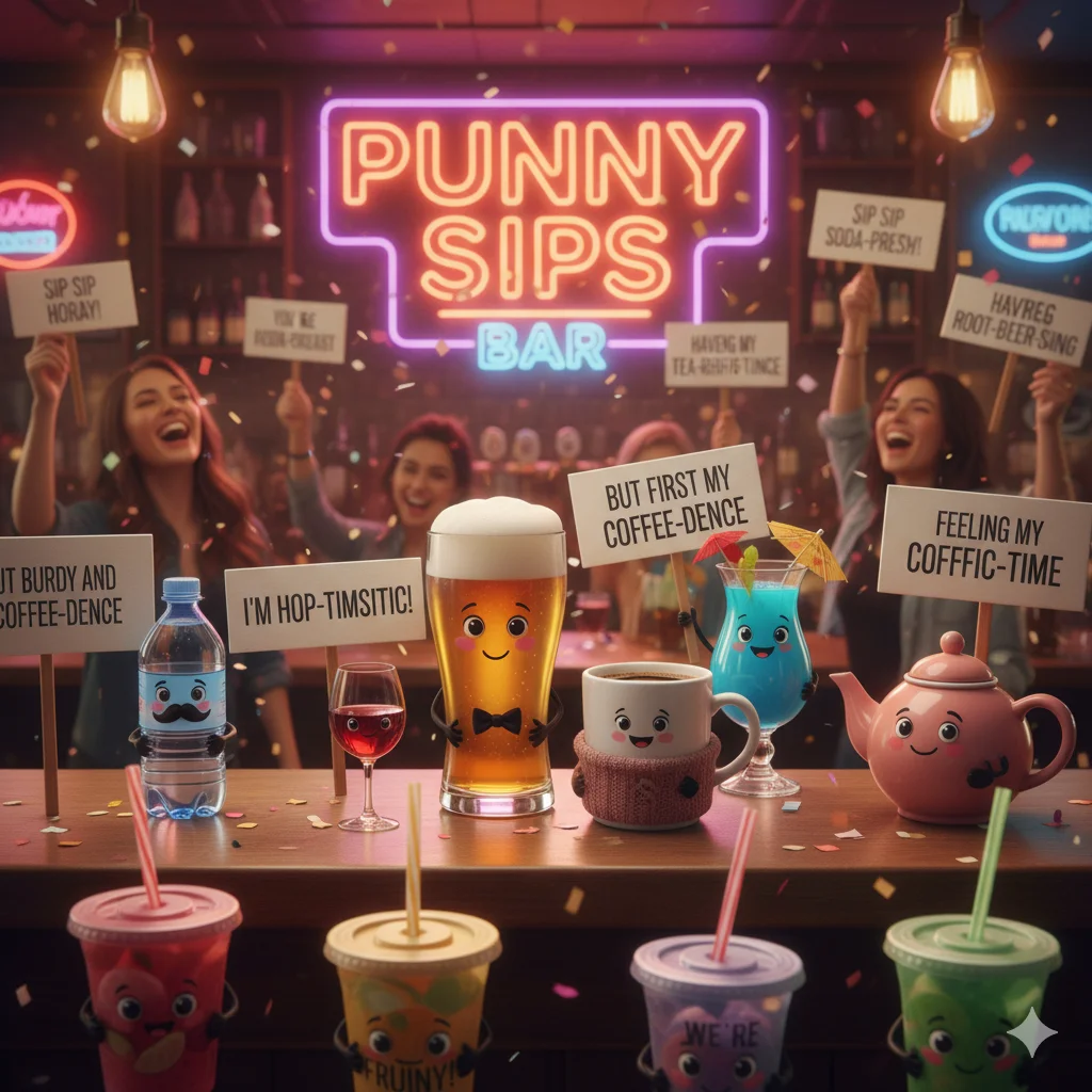 drink puns