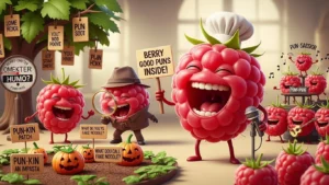 raspberry puns