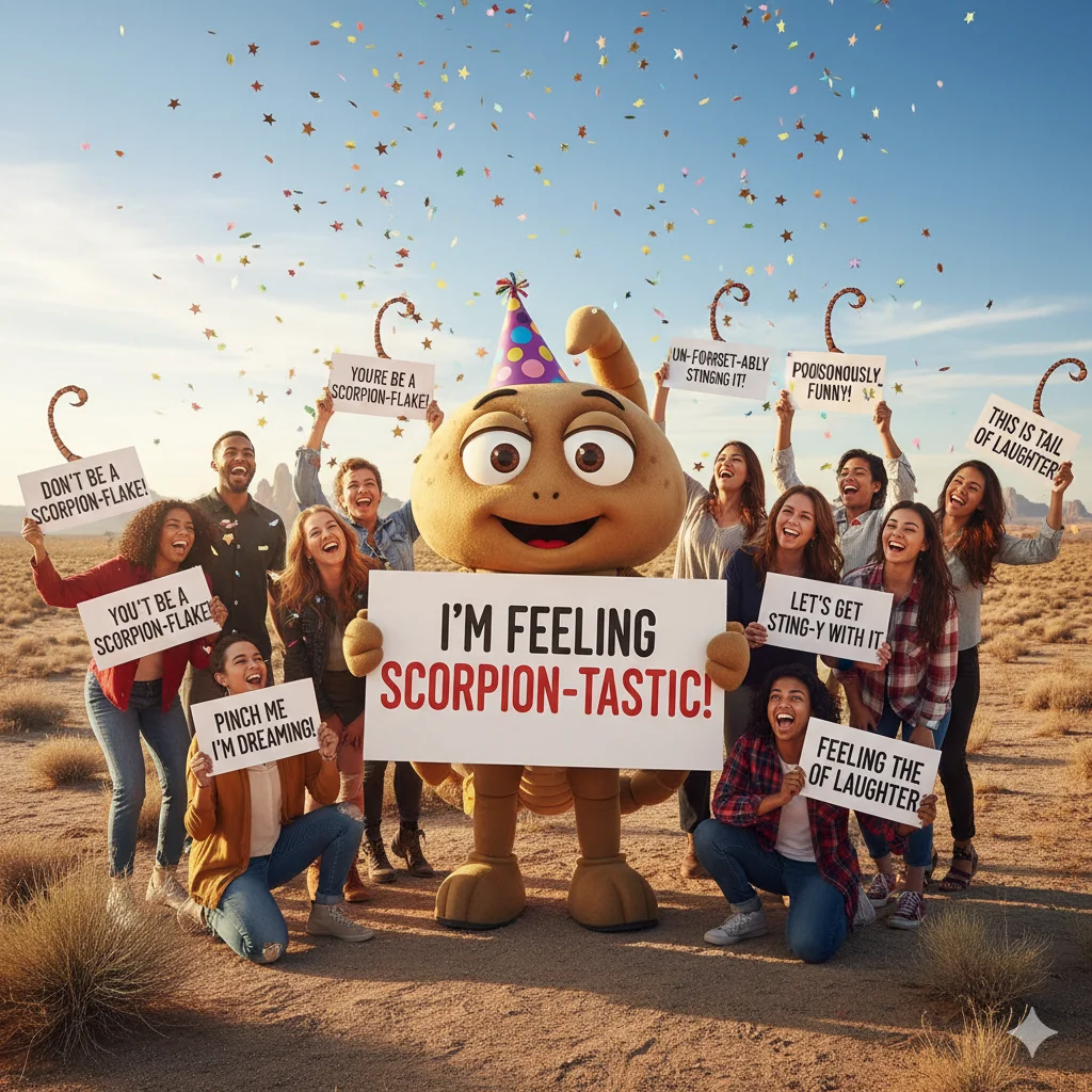 scorpion puns