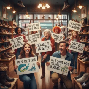 shoe puns