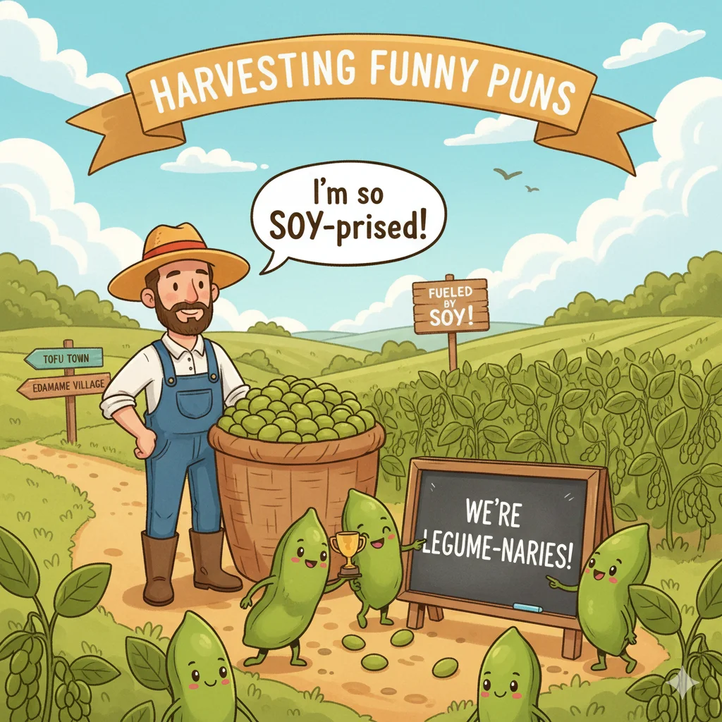 soybean puns