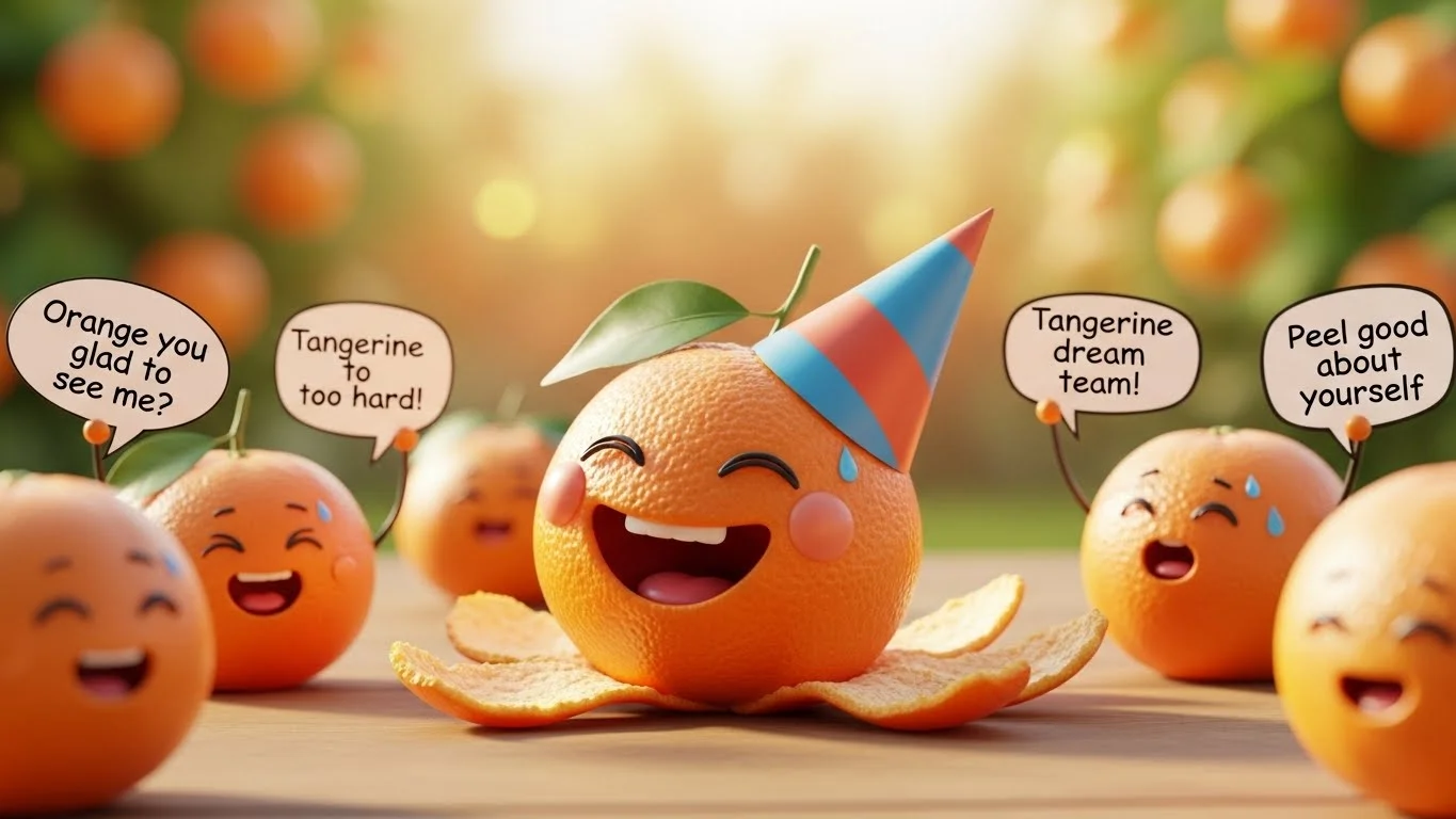 tangerine puns