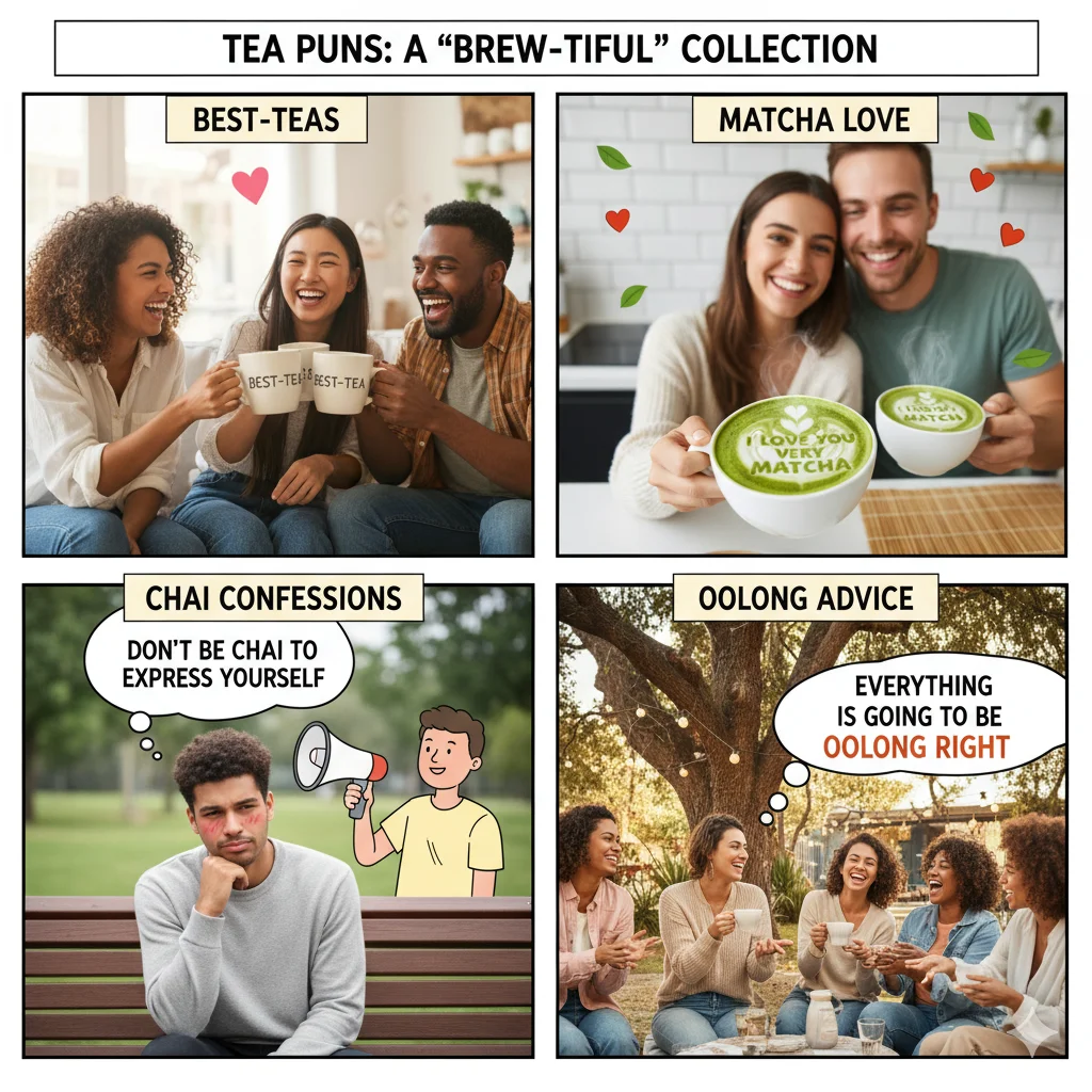tea puns