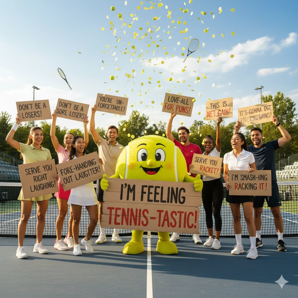 tennis puns