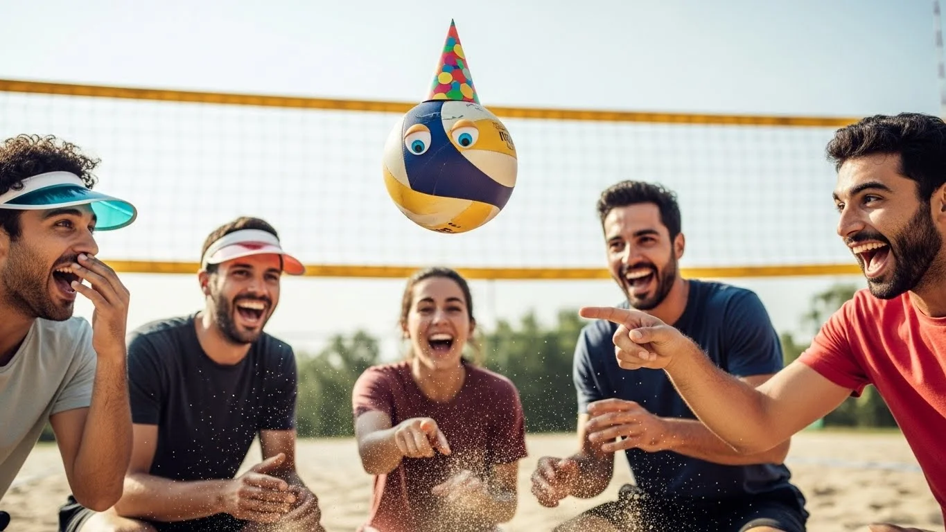 Beach Volleyball Puns