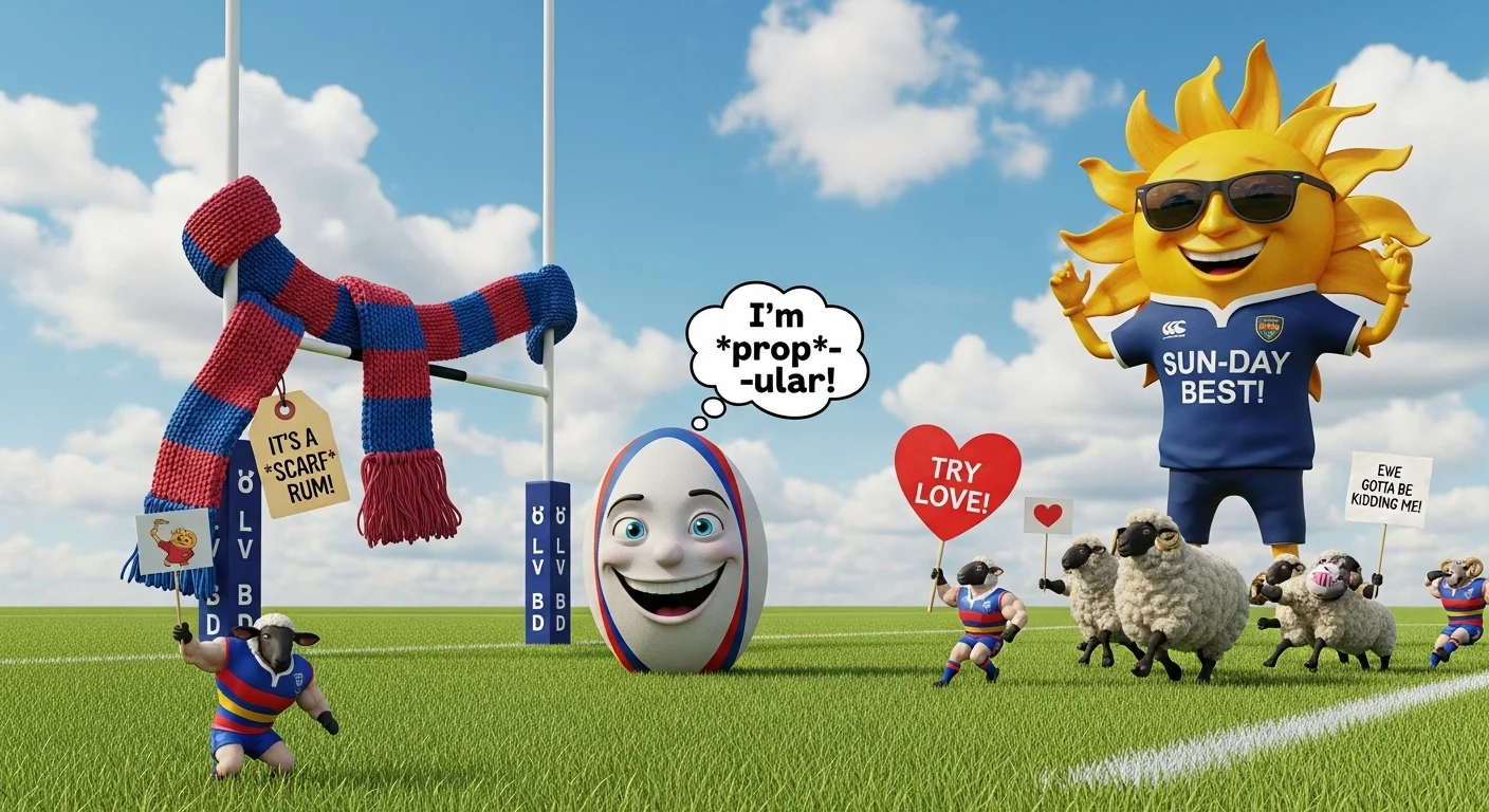 Cheesy Rugby One-Liners