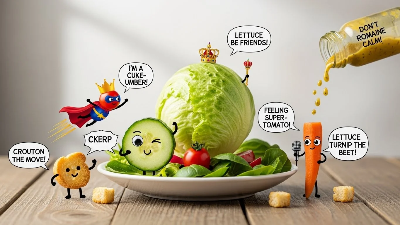 Cheesy Salad One-Liners