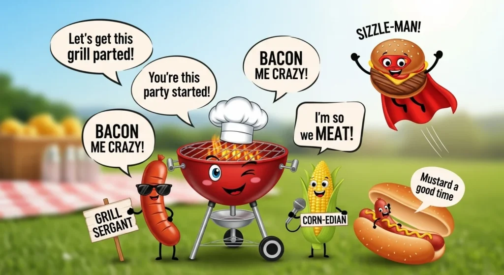 Grill Puns