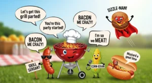 Grill Puns