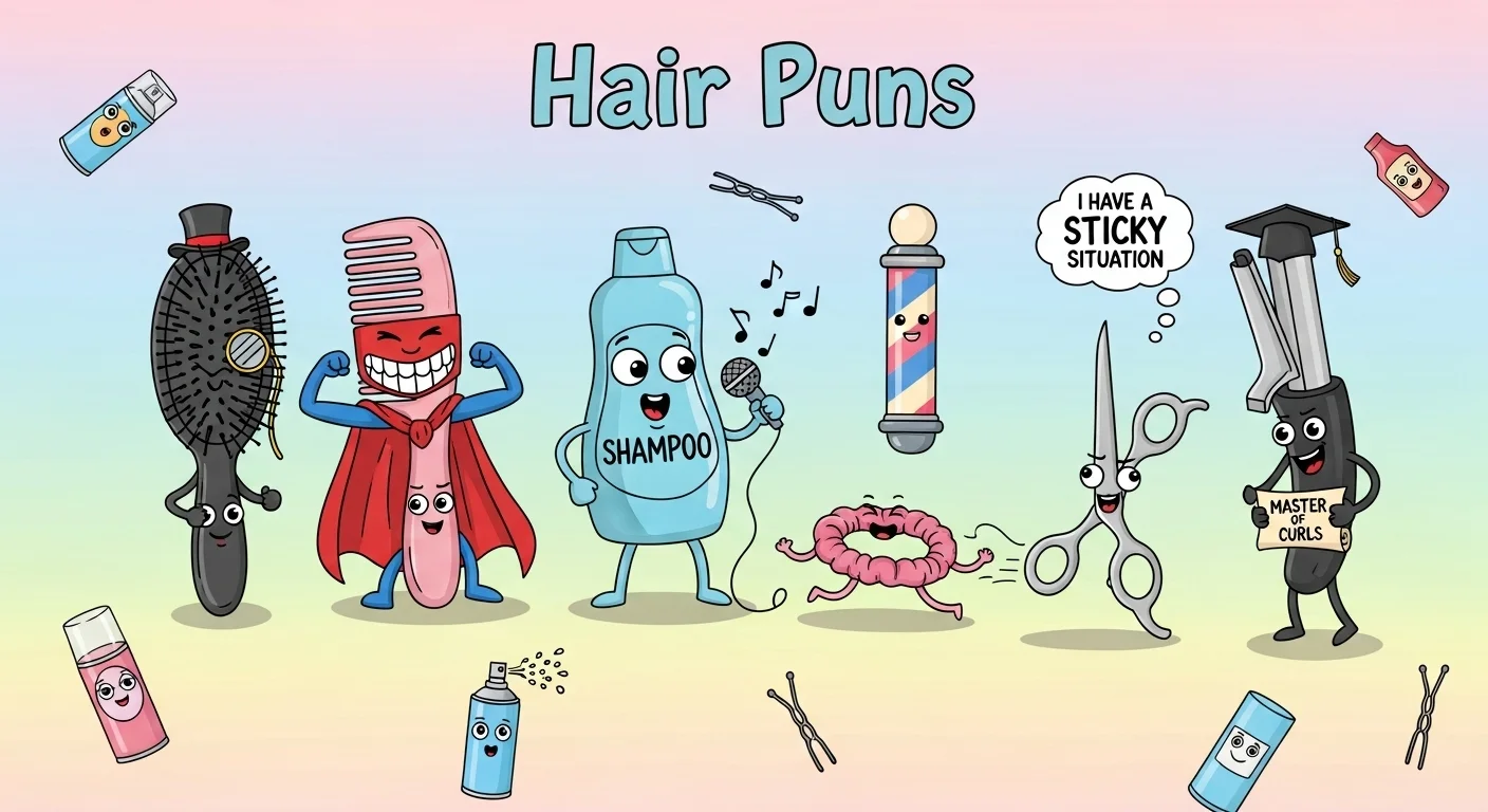 Hair Puns