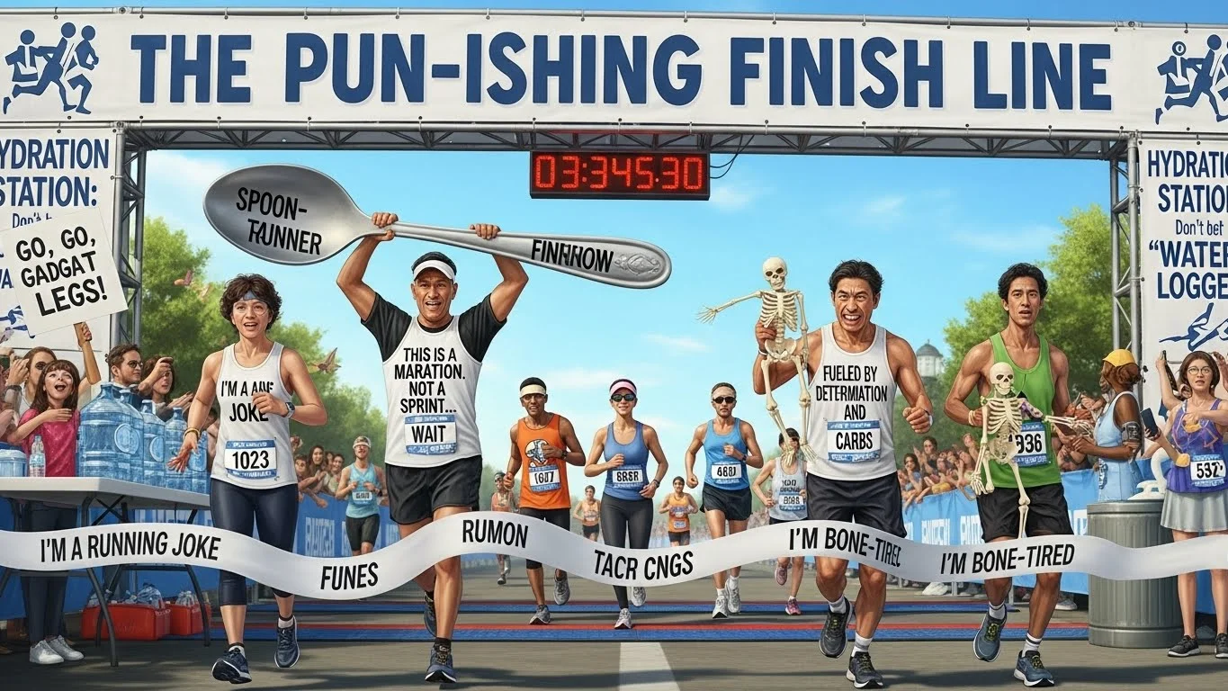 Humorous Mile Markers