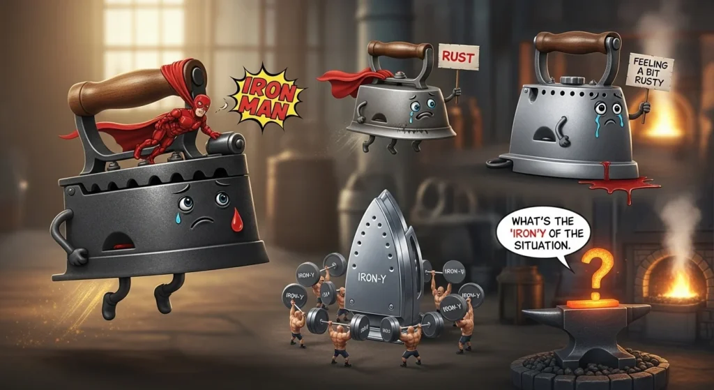 iron puns