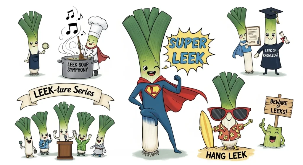 Leek Puns
