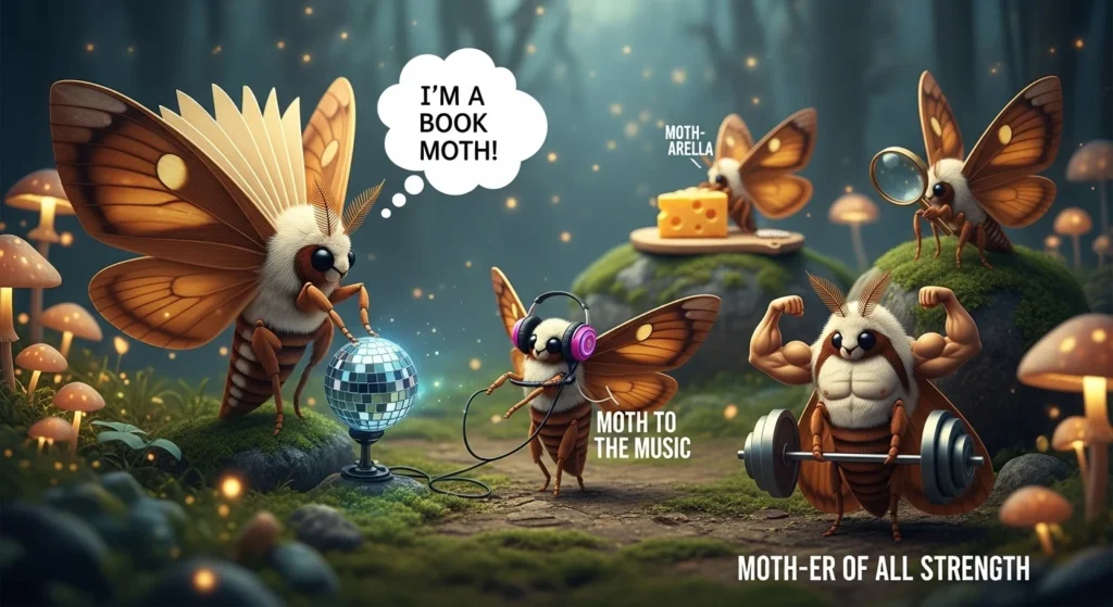 Moth Puns