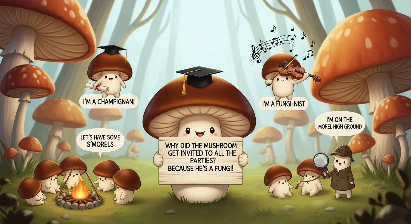 Mushroom Puns