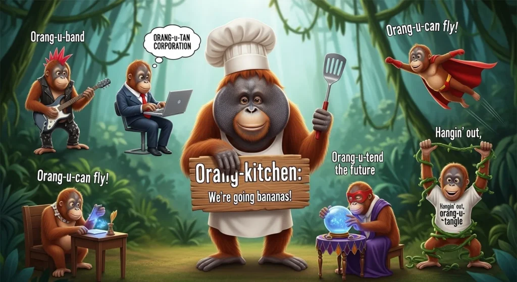 Orangutan Puns