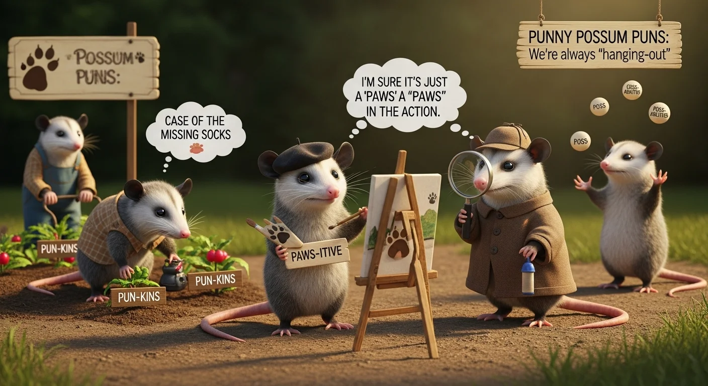 Possum Puns