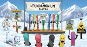 skiing puns
