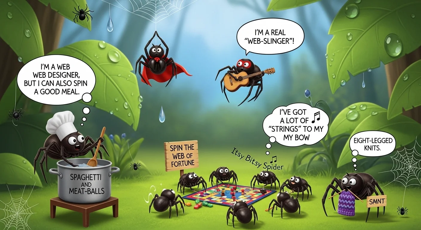 spider puns