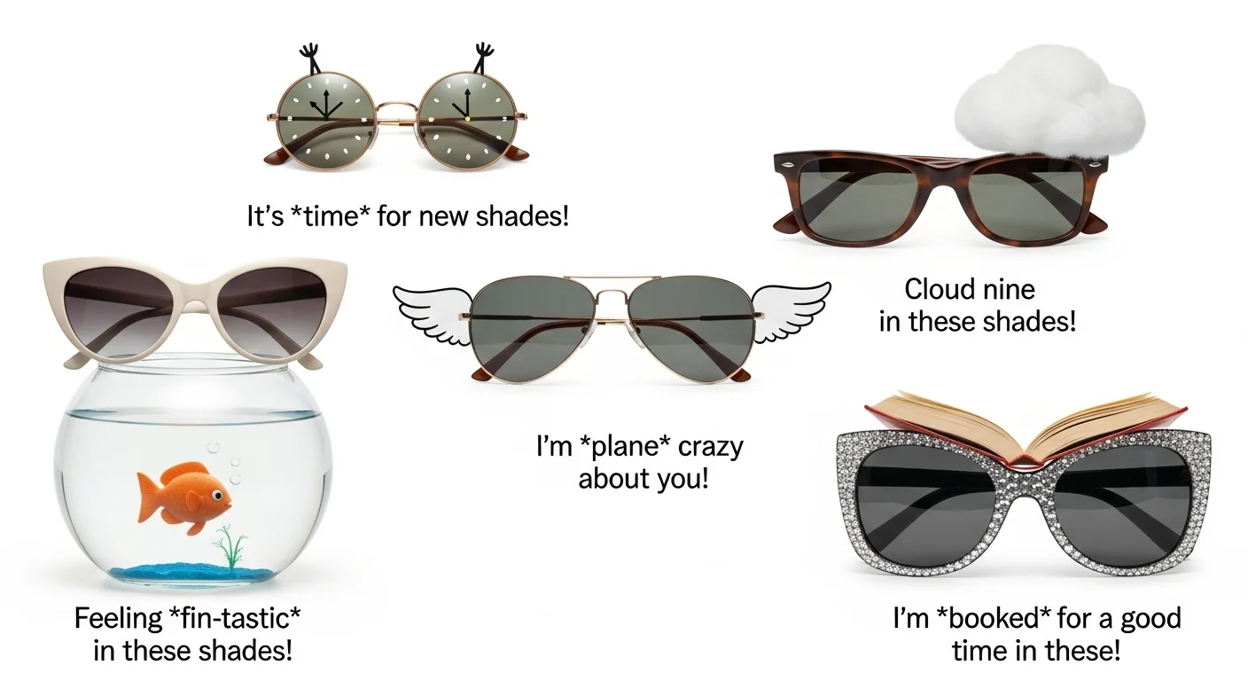 Sunglass Puns