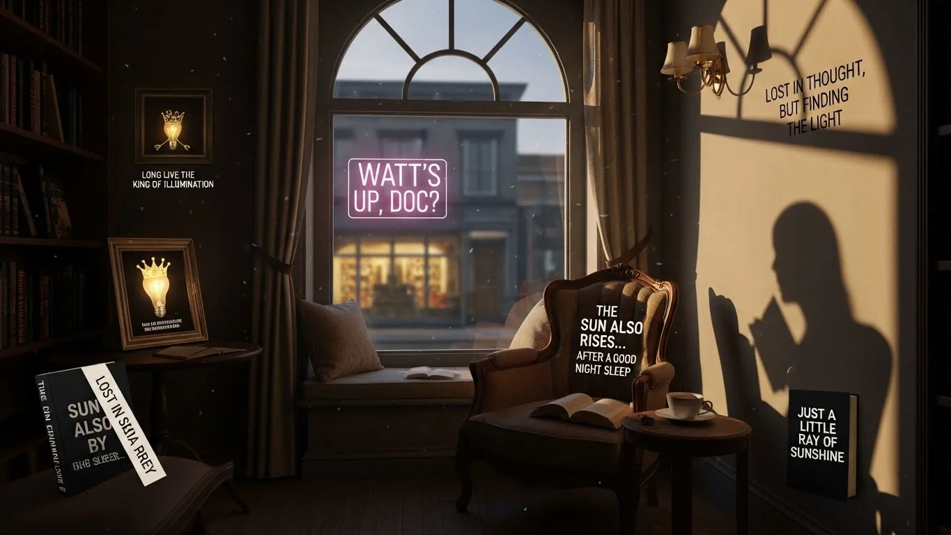 Sweet & Romantic Light Puns