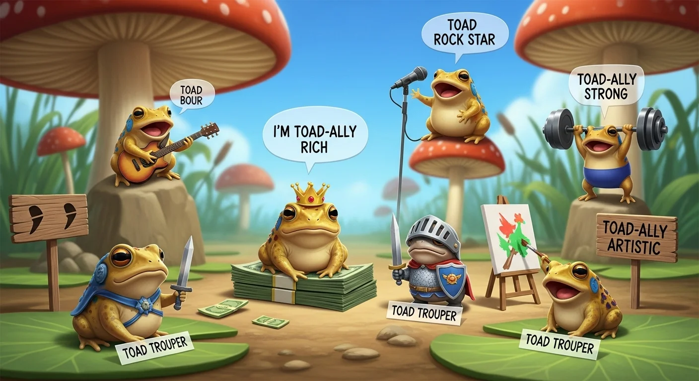 Toad Puns