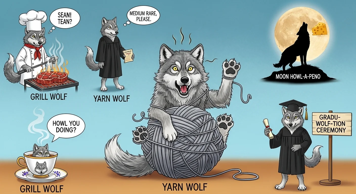 Wolf Puns