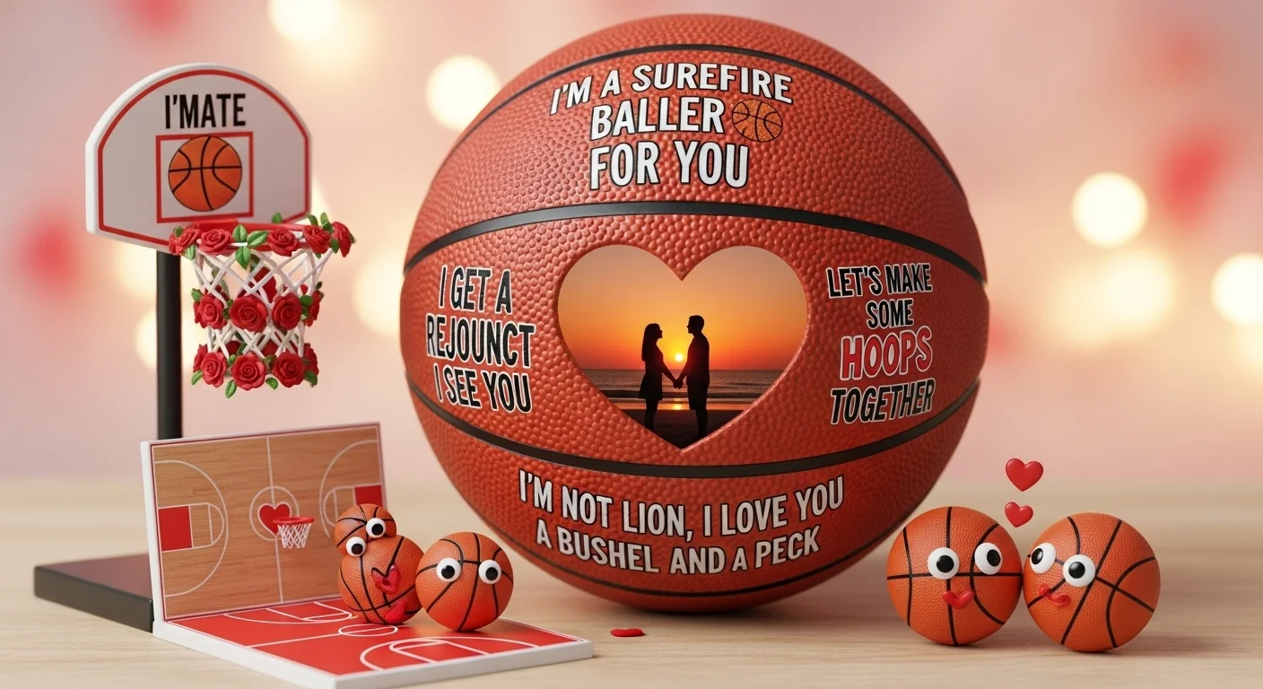 basketball love puns