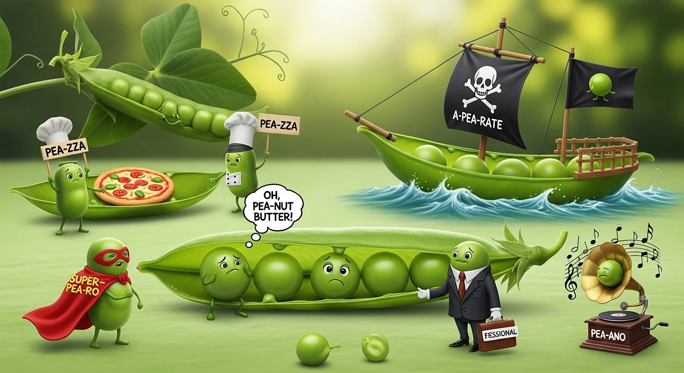 cheesy peas one-liners