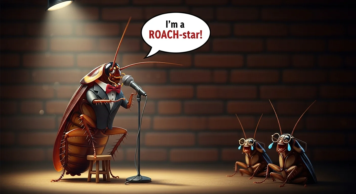 drink cockroach puns