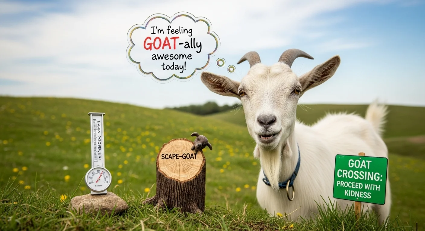 goat school puns