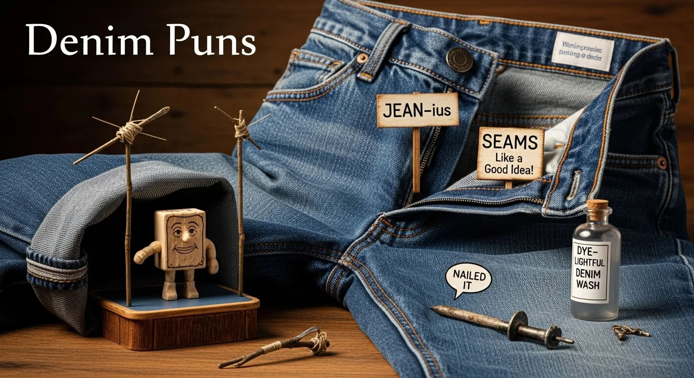 pop culture denim puns