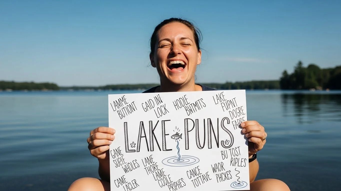 Adventure-Themed Lake Puns