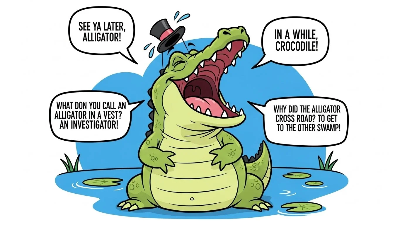 Alligator Music Puns