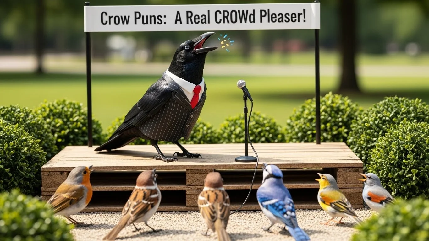 Best Crow Puns to Start Your Day