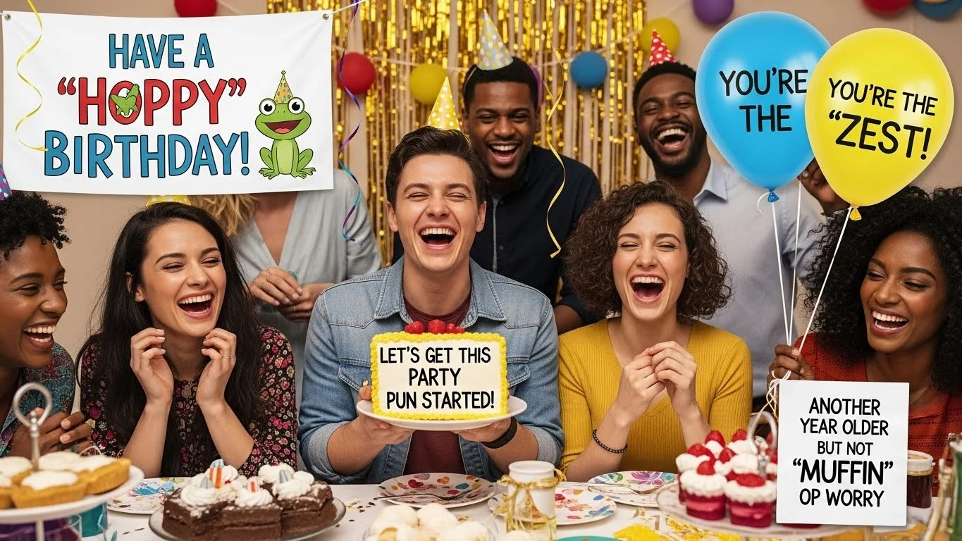 Birthday Compliment Puns