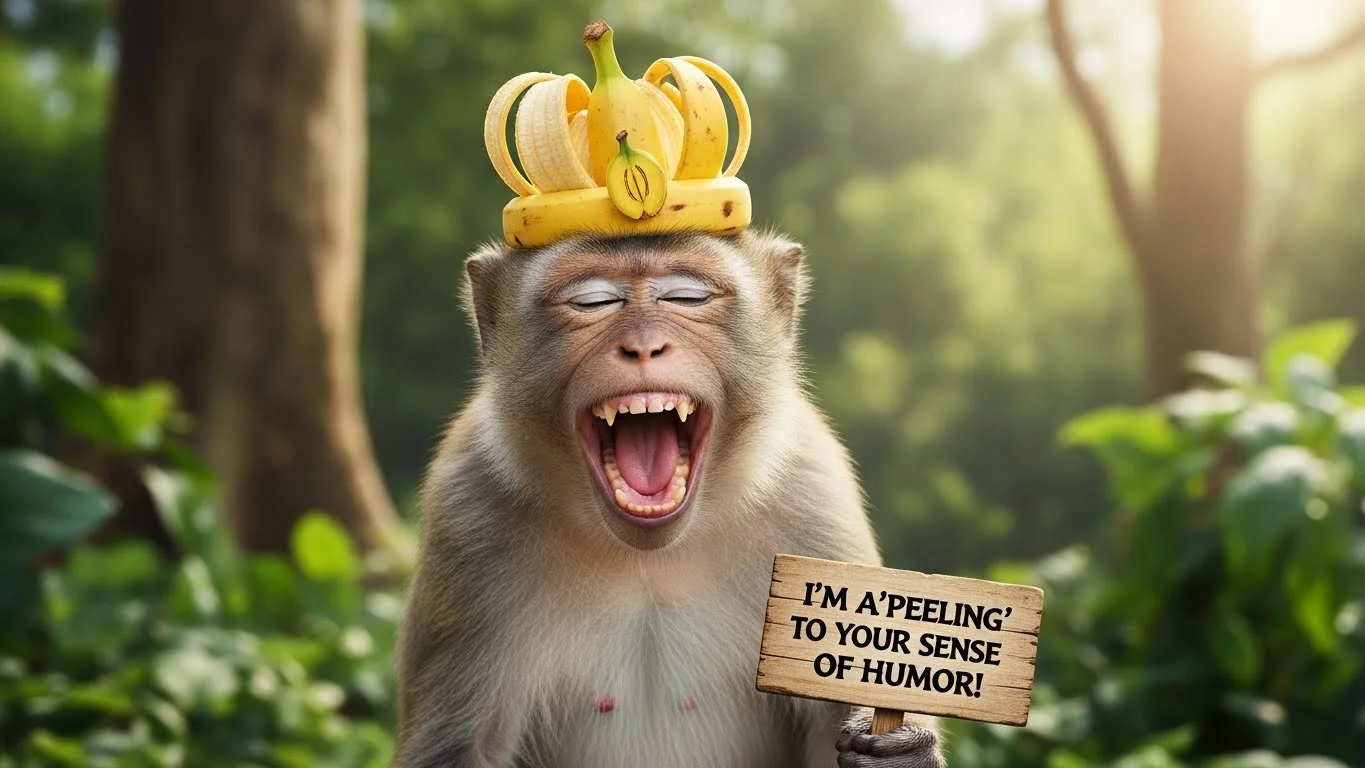 Birthday Monkey Puns