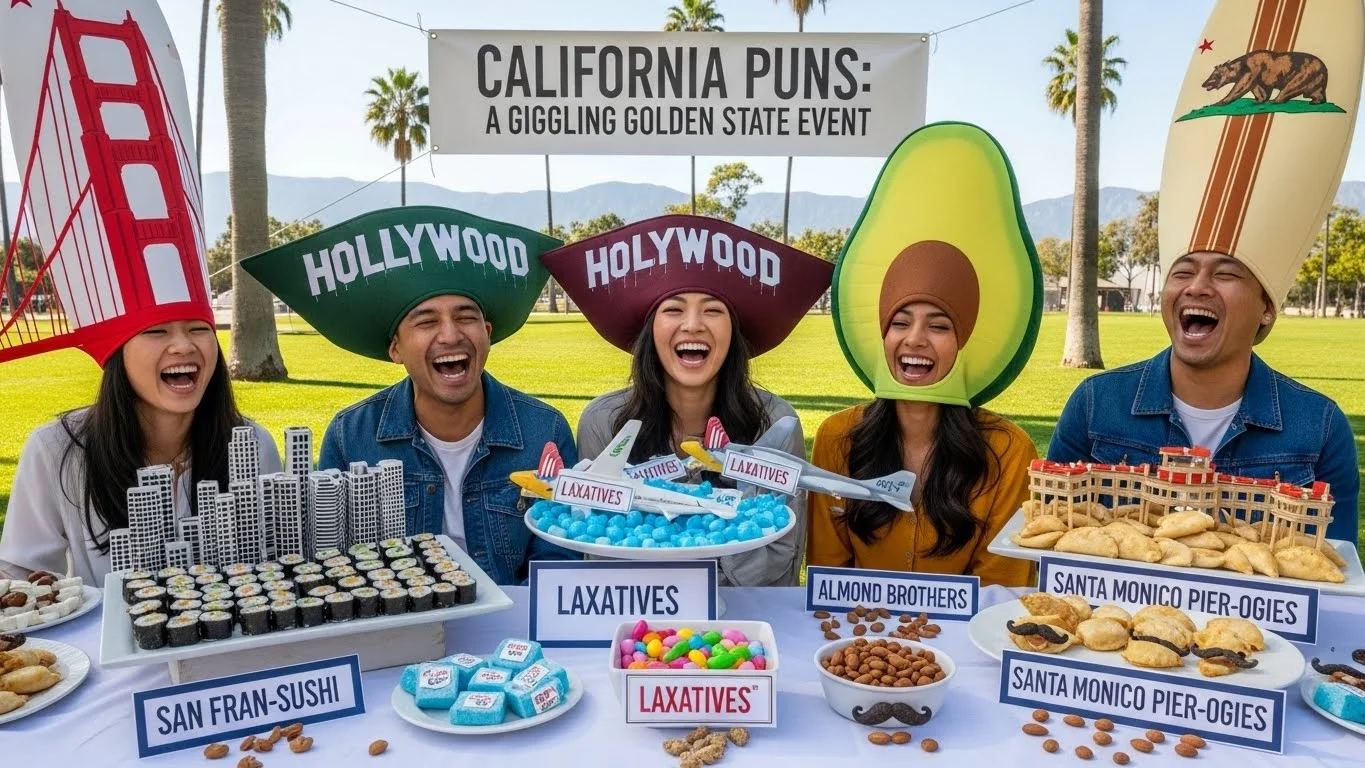 California Love & Romance Puns