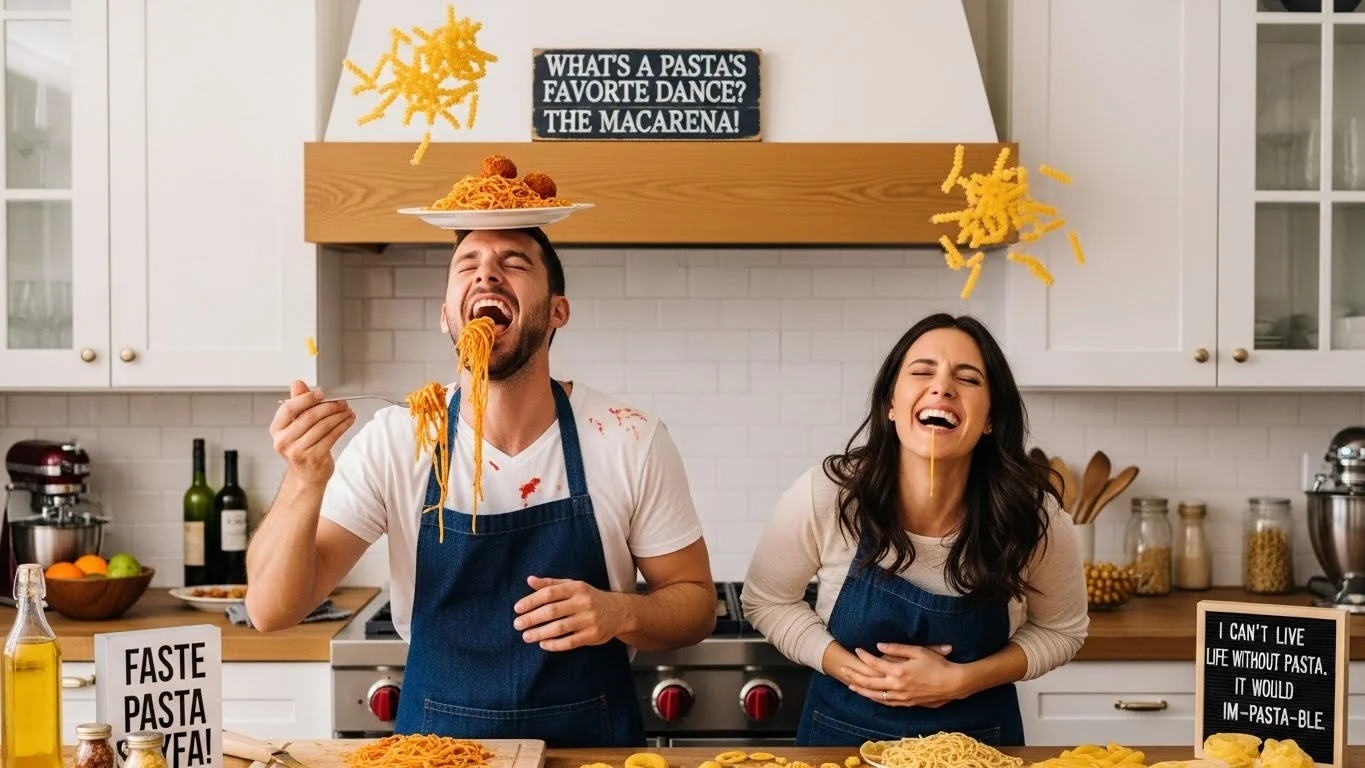 Cheesy Pasta One-Liners