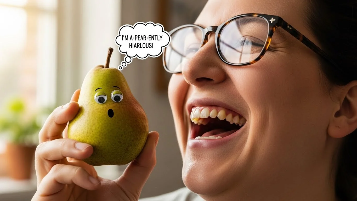 Cheesy Pear One-Liners